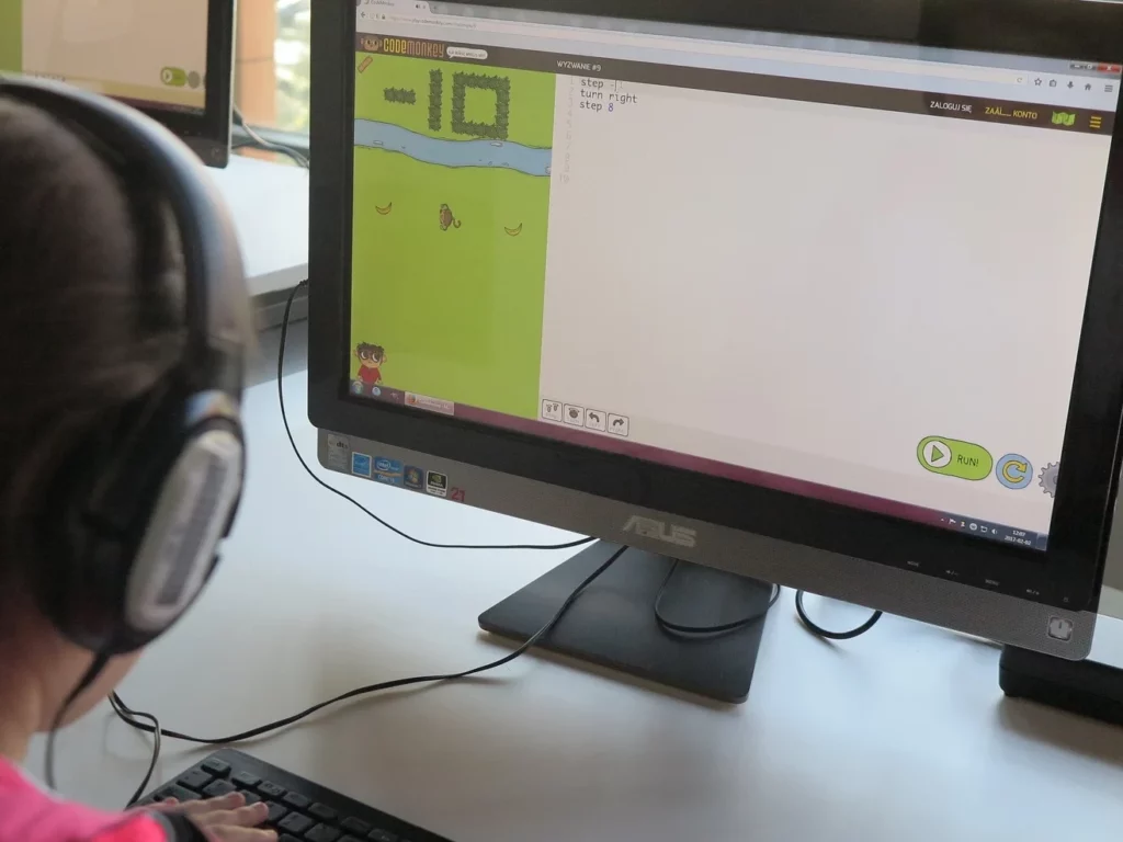 scenariusz zajęć z kodowania dla dzieci code monkey