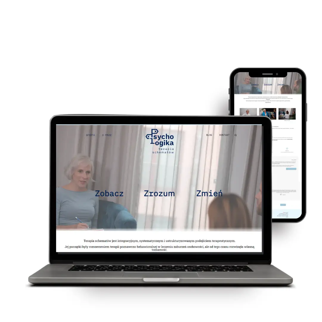psycho-logika-strona-dla-psychoterapeuty-schematow-portfolio-infoblogerka-kurowska